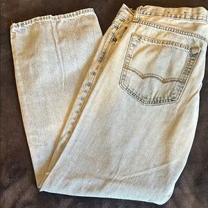 Men's AE Original Bootcut Light Blue Jeans